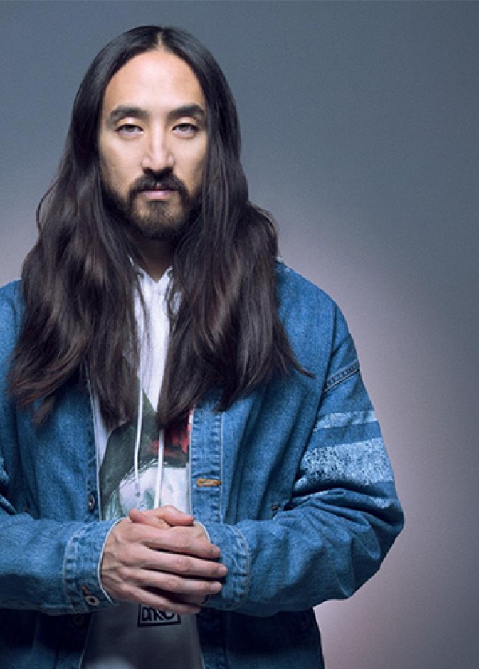 Steve Aoki في الحفل الختامي لكأس العالم للرياضات الإلكترونية في الرياض