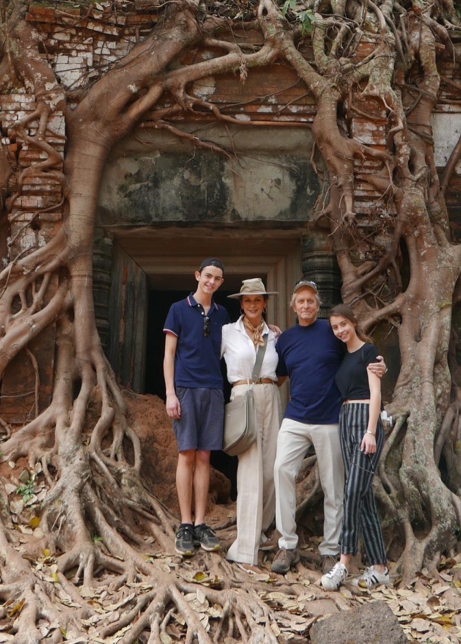 عائلة مايكل دوغلاس