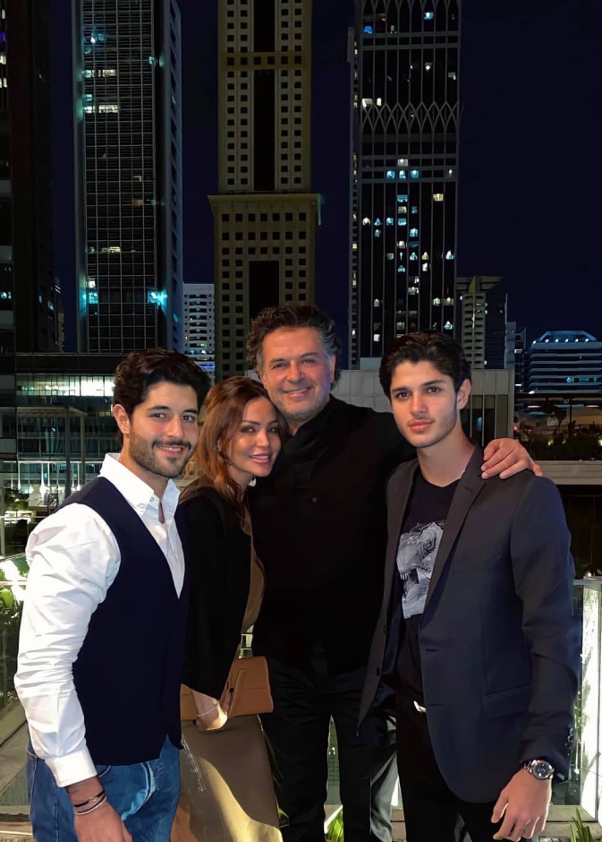 راغب علامة وأسرته