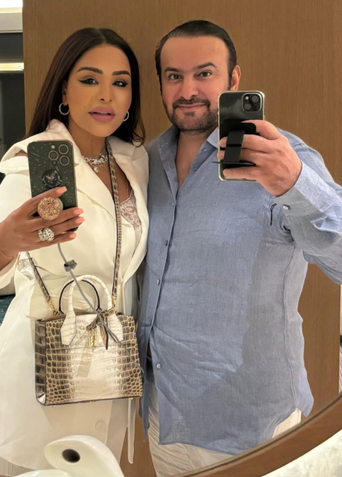 احلام وزوجها