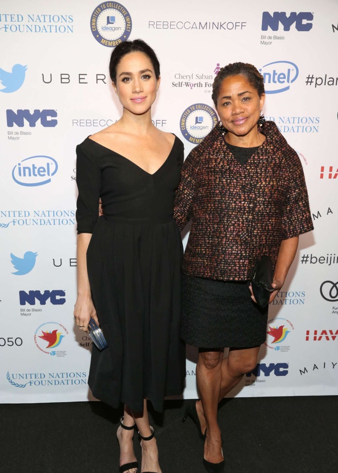 ميغان ماركل تحتفل بعيد ميلاد والدتها دوريا راجلاند