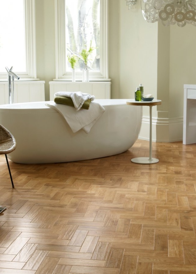 أرضيات الباركيه خيارا شائعا في التصميمات الداخلية الفاخرة