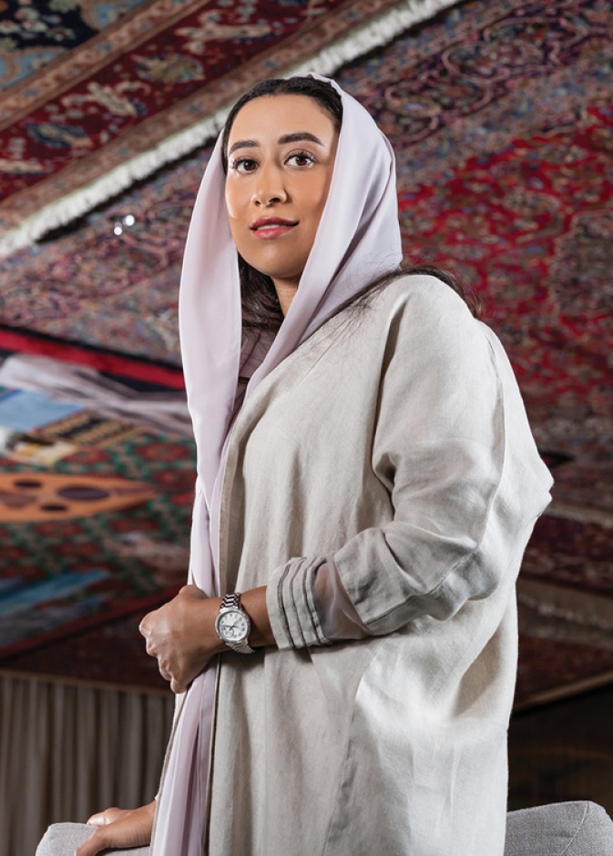 نورا الدبل الصورة خاصة بمرشدات دار Vacheron Constantin
