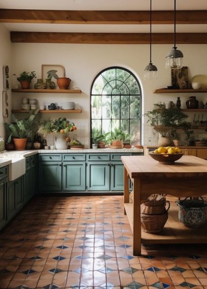 تتميز أرضيات البلاط بمقاومة الخدوش