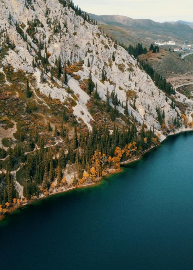 سحر الطبيعة في كازاخستان بواسطة pexels