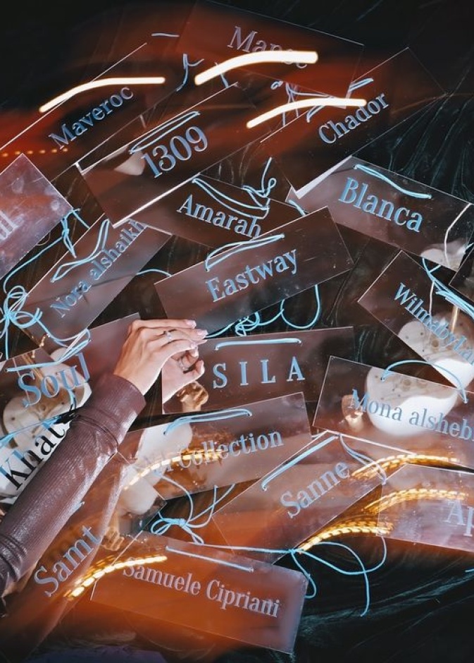 على Sea to Sand التعاون الإبداعي الذي جمع المصممتين داليا اليعيش وأروى القاضي