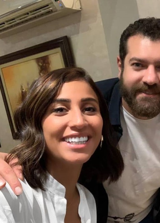 دينا الشربيني وعمرو يوسف