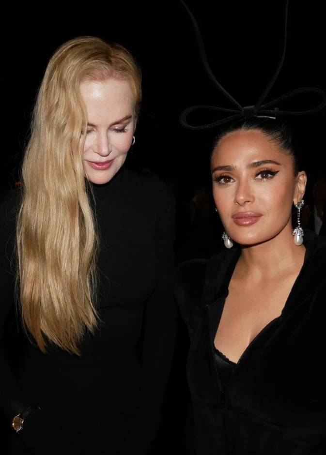 سلمى حايك ونيكول كيدمان