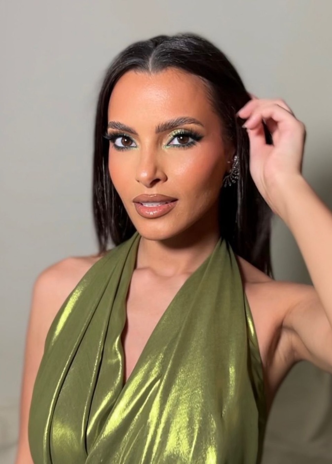 رسمات مكياج وتسريحات شعر للسهرات من اجدد اطلالات النجمات