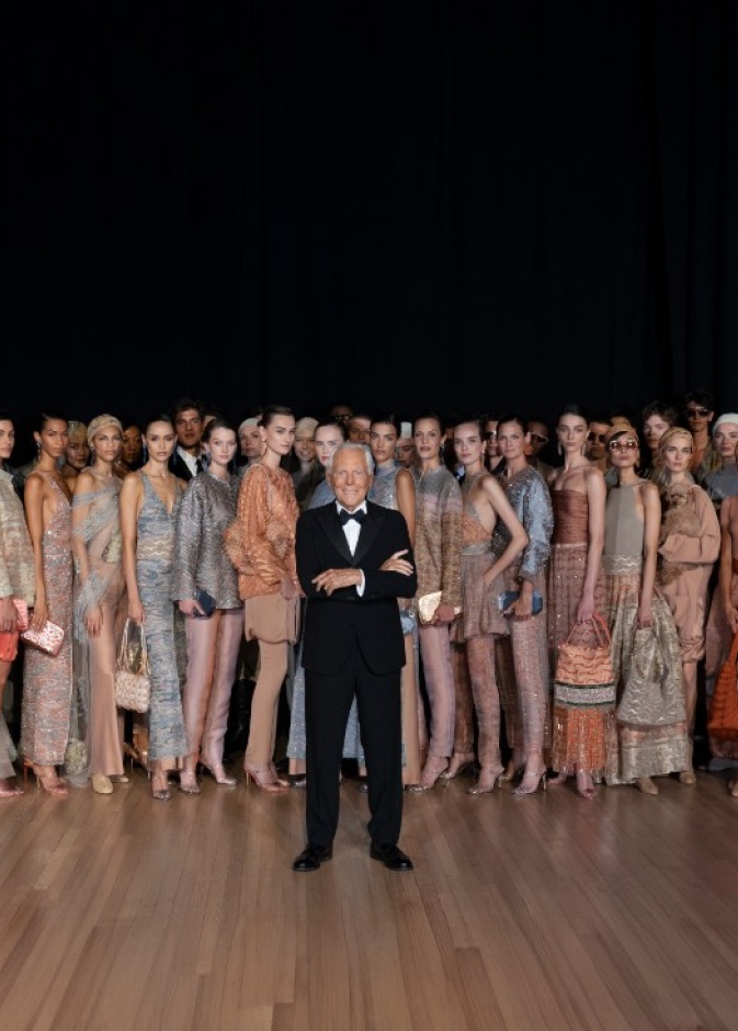 مجموعة Giorgio Armani لربيع 2025