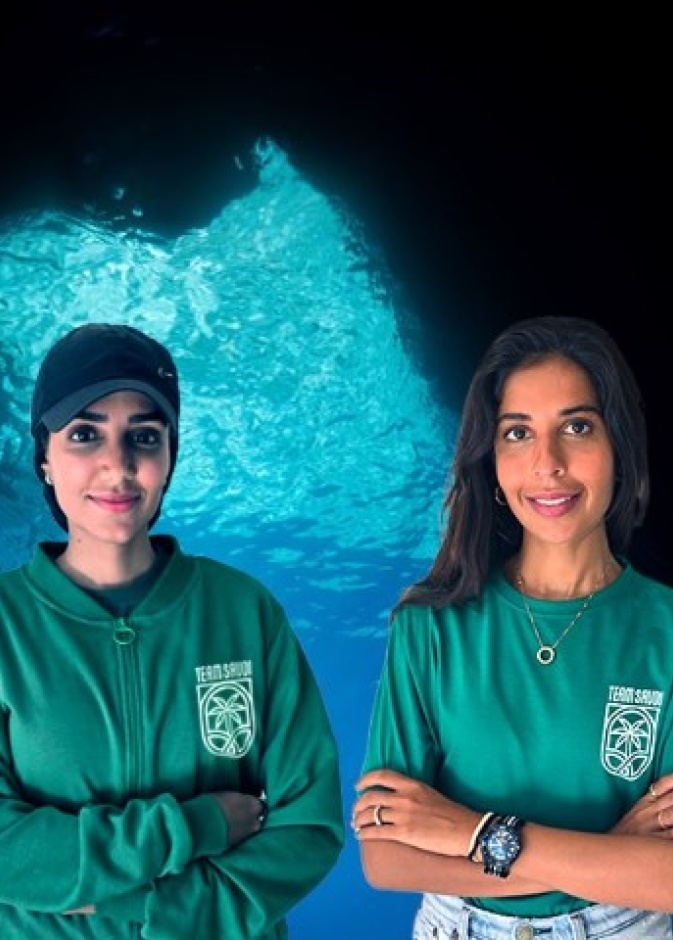 المنتخب السعودي يشارك في بطولة العالم للغوص الحر
