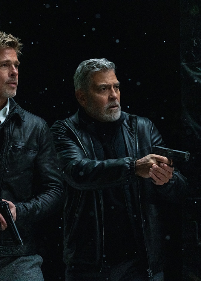  براد بيت وجورج كلوني