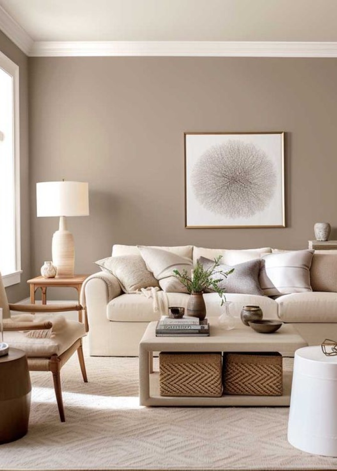 يتصدر لون الـTaupe قائمة صيحات التصاميم الداخلية المنزلية