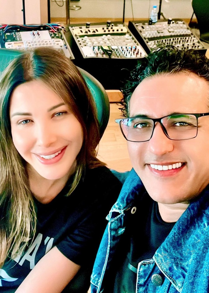 الراحل محمد رحيم مع نانسي عجرم