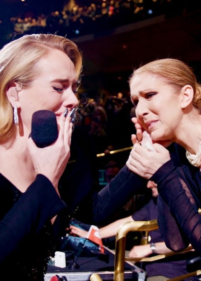 أديل وسيلين ديون