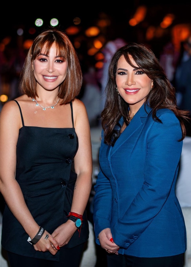 هدى حسين ومنة شلبي