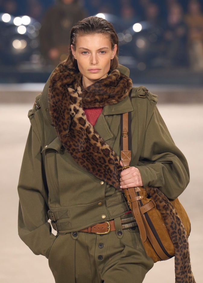 الوشاح الفرو من Isabel Marant 