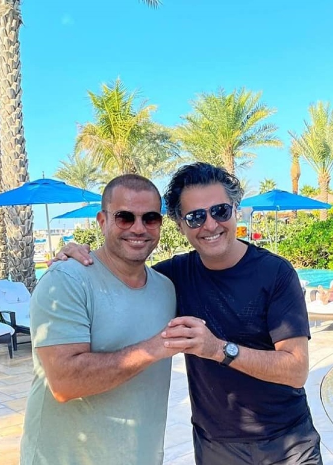 عمرو دياب وراغب علامة