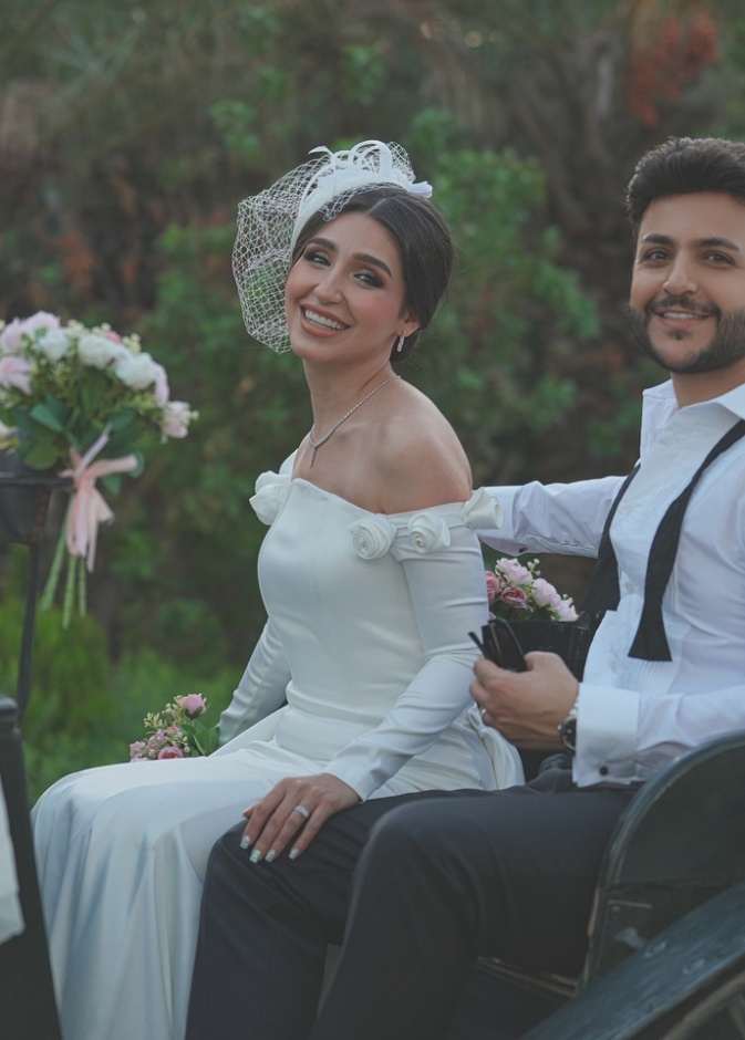 أحمد الخفاجي وساندي جمال