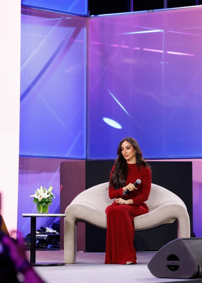 نور الغندور  من قلب مؤتمر "هي هب" 2024 توجه رسالة امتنان للجمهور السعودي وتلمح لعمل جديد في المملكة