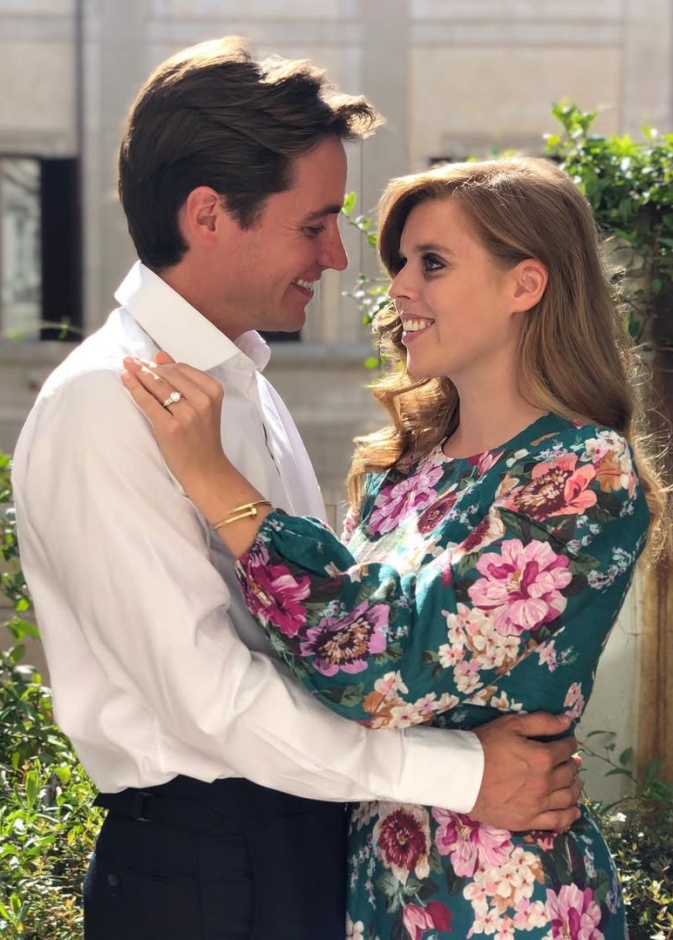 الأميرة بياتريس Princess Beatrice وإدواردو مابيلي موزي Edoardo Mapelli Mozzi