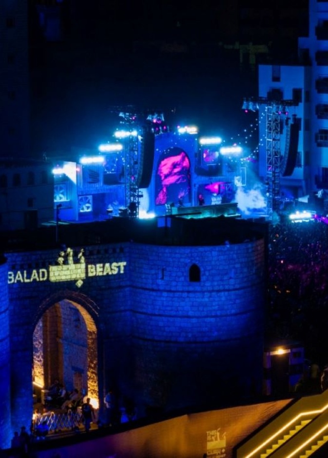 الصورة الصورة التجارب الموسيقية الفريدة في مهرجان بلد بيست في قلب جدة التاريخية