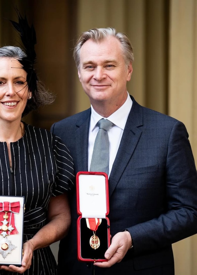 كريستوفر نولان وزوجته