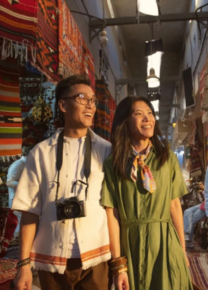 سوق محلي في العلا 