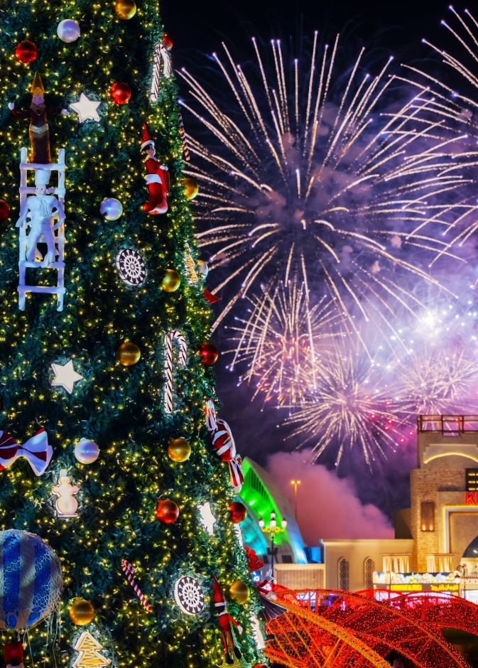 سحر نهاية العام في دبي: فعاليات واحتفالات لا تُنسى