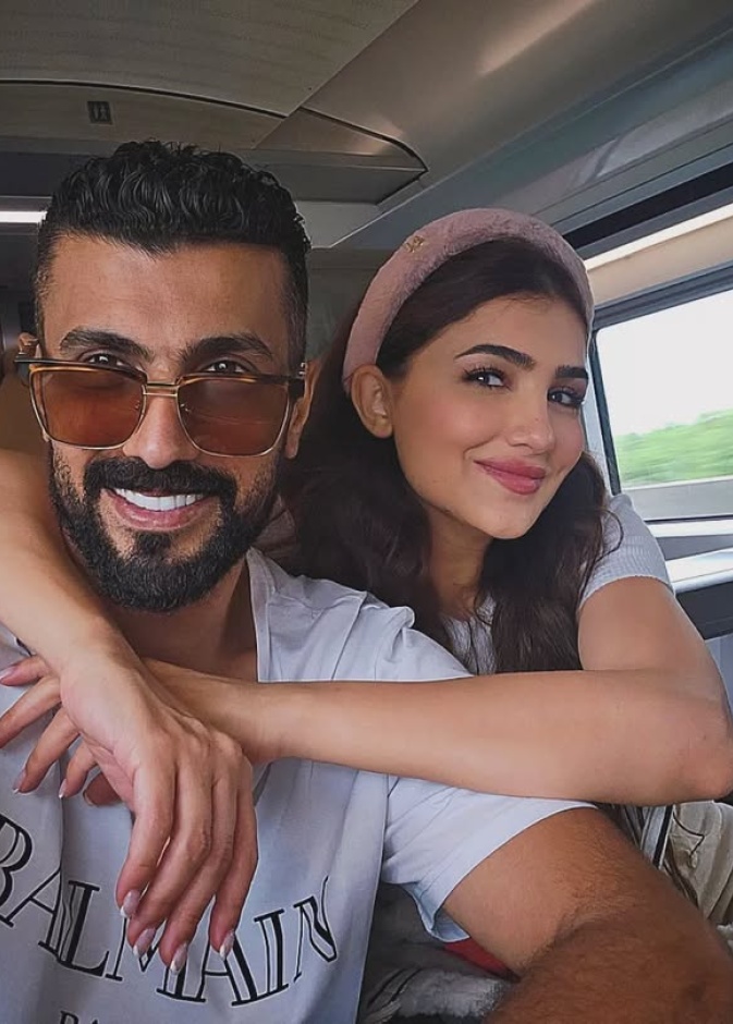 مي عمر ومحمد سامي