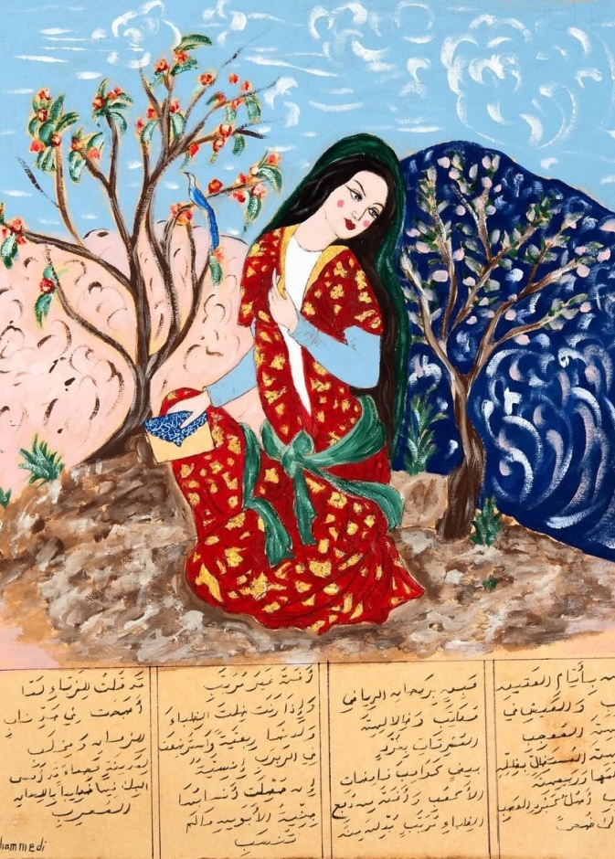 خاص بـ"هي": معرض عندما استيقظت شهرزاد للفنانة غادة المحمدي يعيد إحياء التراث الإسلامي  