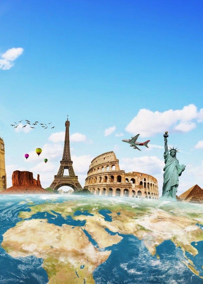 رحلة حول العالم في خمس محطات