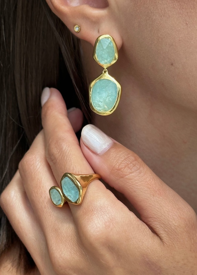 الأحجار شبه الكريمة وفوائدها الصورة من Monica Vinader