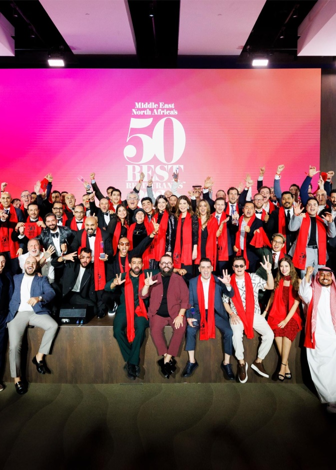 حفل جوائز أفضل المطاعم في الشرق الأوسط وشمال إفريقيا بنسخته الرابعة