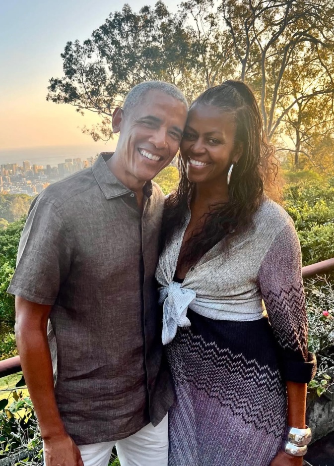 باراك أوباما وميشيل أوباما