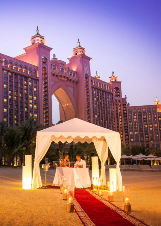 أفضل شواطئ ومواقع دبي في عيد الحب