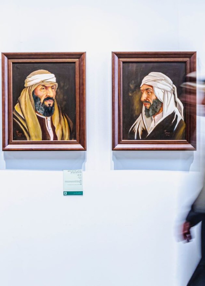 معرض تضحيات خالدة يحتفي بالتاريخ السعودي من خلال أعمال فنية