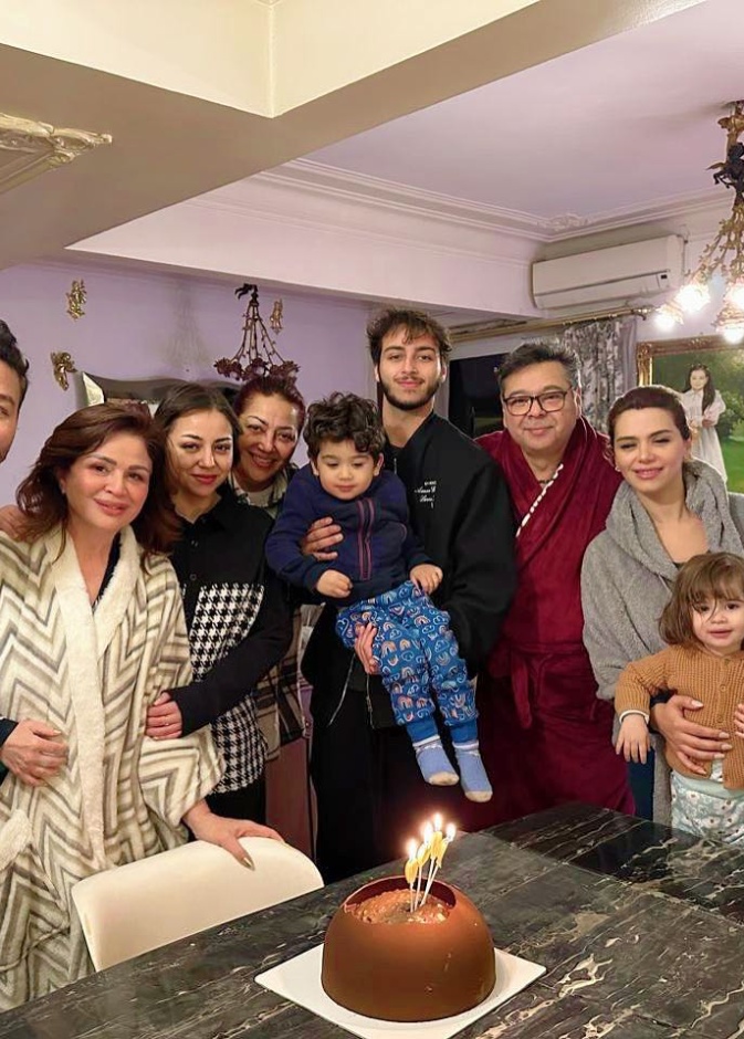 عائلة الهام شاهين