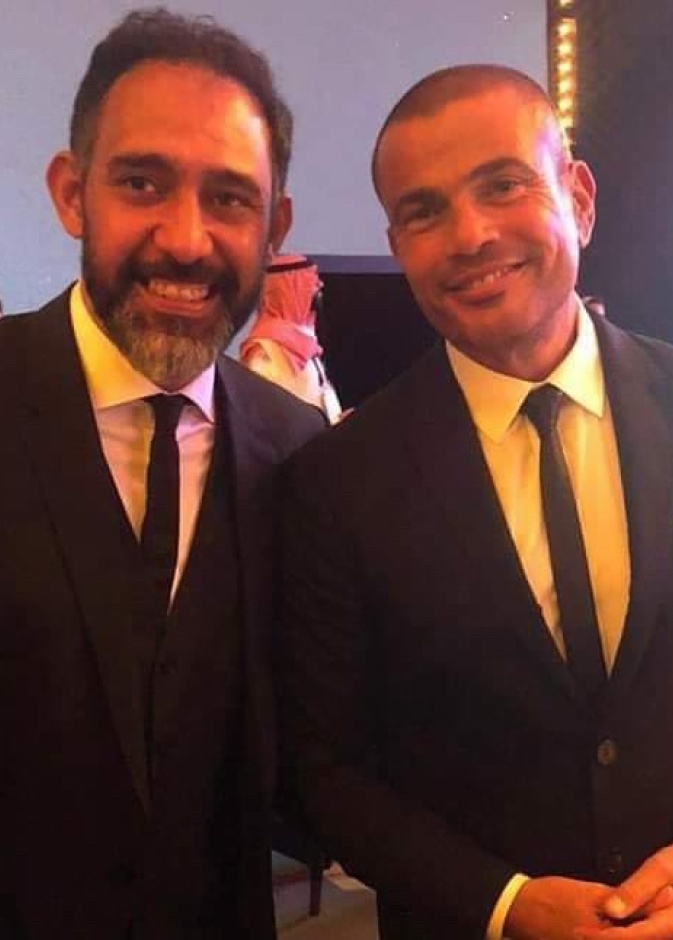 عمرو مصطفى وعمرو دياب