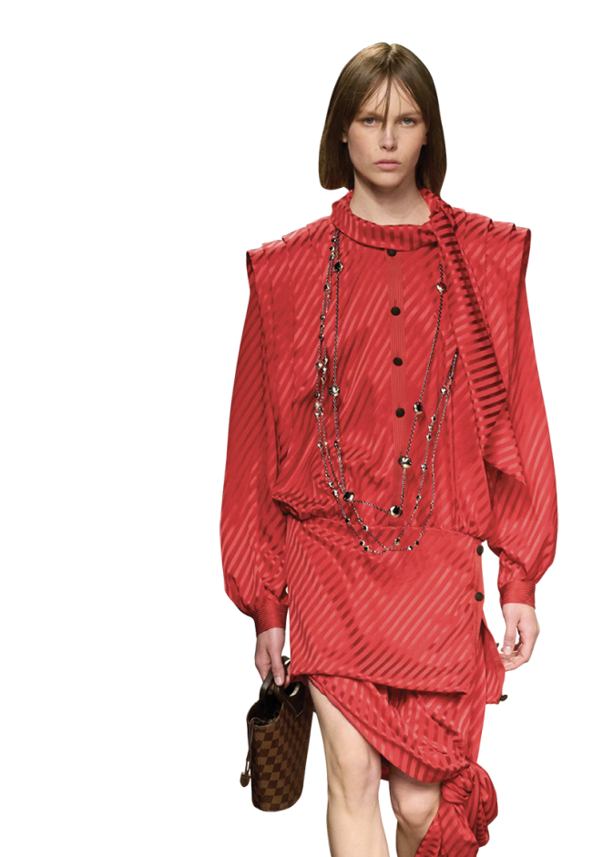 لون الحبّ ورمزه.. عبّري عن مشاعرك بأزياء باللون الأحمر ولمسات برمز القلب 