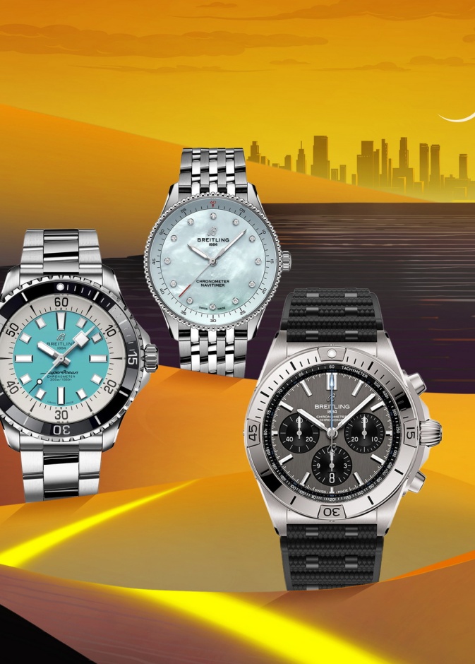 بريتلينغ Breitling تحتفل باللحظات الثمينة في شهر رمضان المبارك