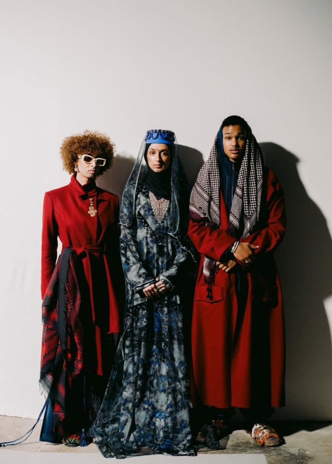 خيوط الإرث العربي في أسبوع الموضة في لندن