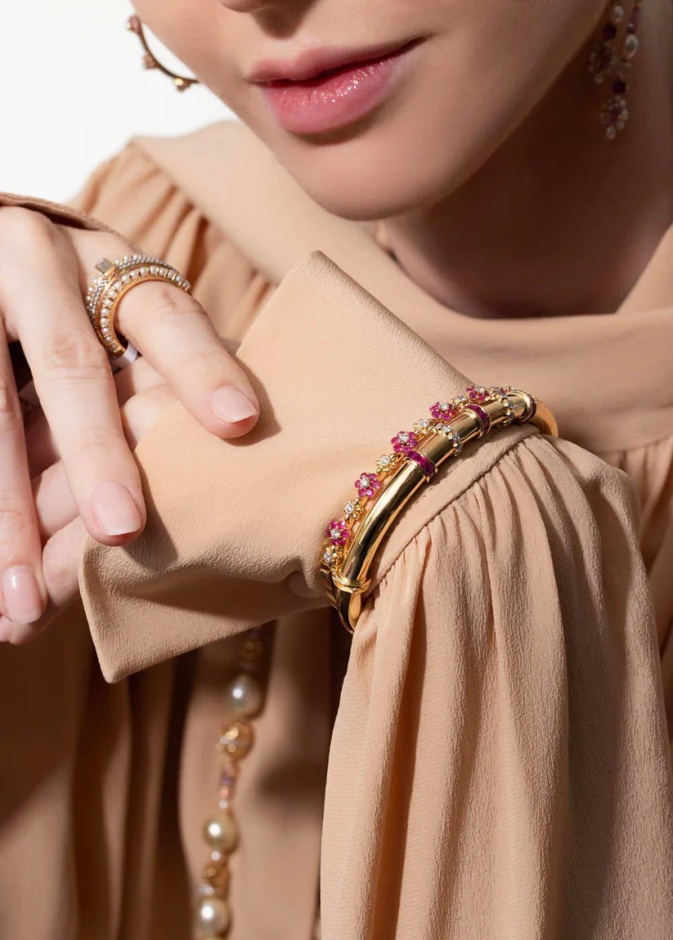 MOKSH- Ruby Kyoto Bracelet