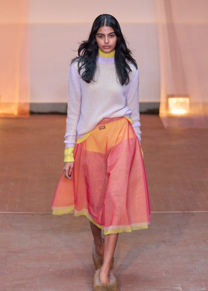 MSGM تدمج التول والشعر الإيطالي و Gorpcoreفي مجموعة خريف وشتاء 2025