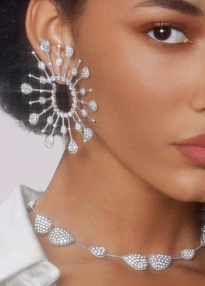 الماس حجر ابريل الفاخر في مجوهرات Boucheron  