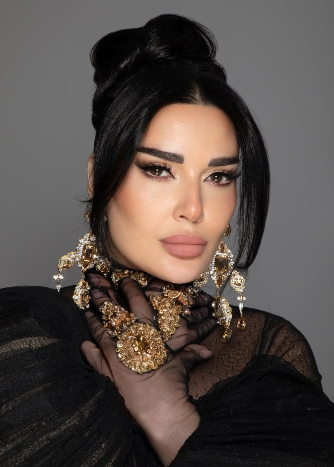 سيرين عبد النور بمكياج العيد