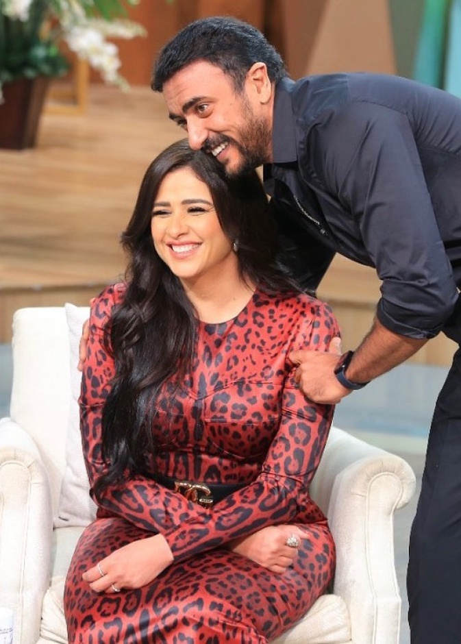 ياسمين عبدالعزيز وأحمد العوضي