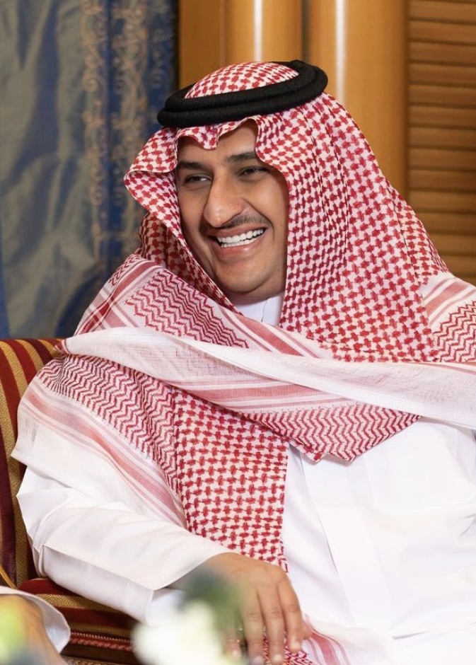الأمير أحمد بن سلطان "سهم" في عقد قرانه
