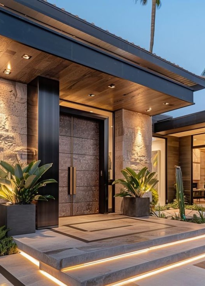 إهمال الواجهة أو المبالغة في تزيينها يمكن أن يُفقد التصميم الخارجي للمنزل أناقته