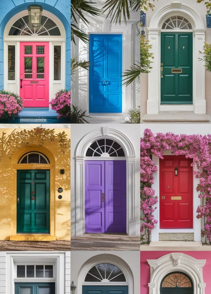 الأبواب الأمامية عنصرًا أساسيًا في التصميم الخارجي للمنزل
